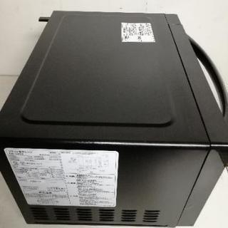 2018年製 ニトリ フラット 電子レンジ EM-520X 黒の画像