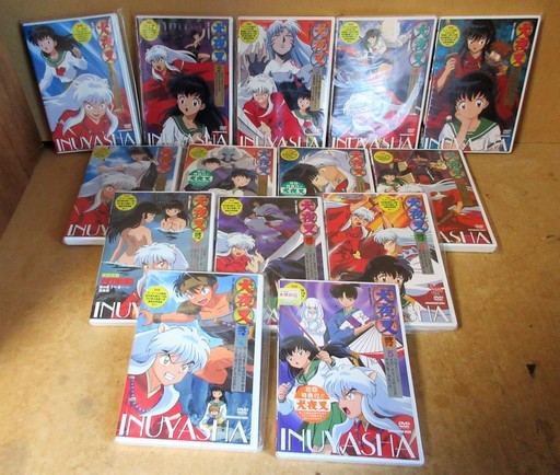 ☆DVD/犬夜叉 1～9 弐の章1～5 14枚セット◆『うる星やつら』や『らんま1/2』の高橋留美子原作の人気アニメ