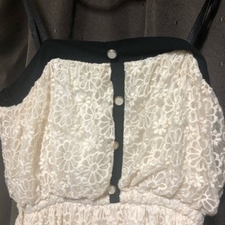 可愛い！レースのワンピース 値下げ。