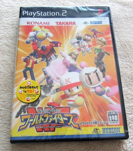 ☆PS2/ドリームミックスTV ワールドファイターズ◆ありえないキャラクターたちのありえないバトル