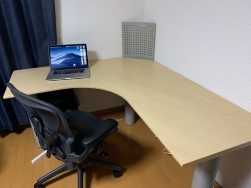 業務用L字デスク