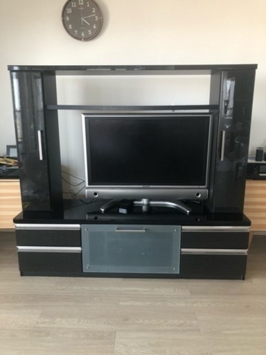 【ディスプレイ棚付テレビ台】 ●収納多め ●ニトリ製品