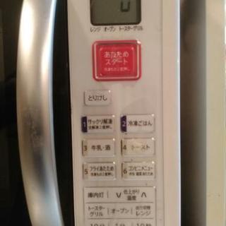 オーブンレンジ。単身用。使用感あり。の画像