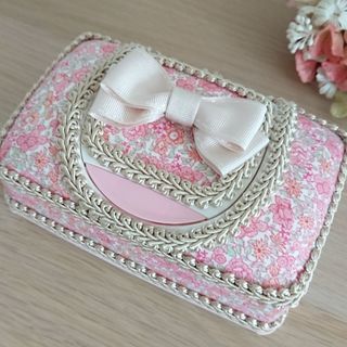 ウェットティッシュケースをステキにデコの画像