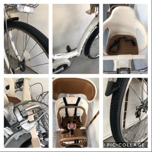 422 ブリジストン ボーテ 3人乗り 26インチ 8.9ah 電動自転車