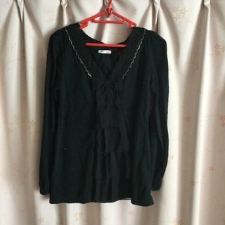 あげます　フリルセーター