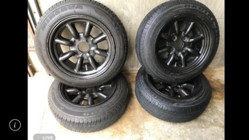 RSワタナベ  13-6.5j＋25   タイヤホイルset