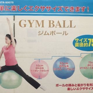 バランスボール 70～75cmの画像