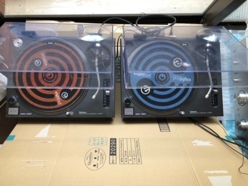 【Technics】ターンテーブル SL-1200MK3 【フタ付き美品】