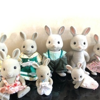 シルバニア ウサギセット