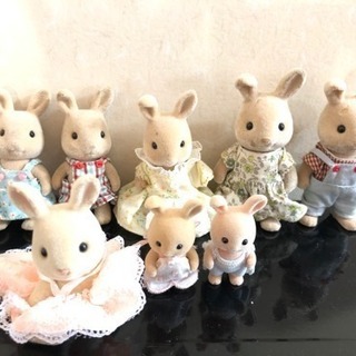シルバニア ベージュウサギセット