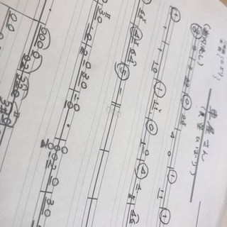 いろいろな曲を三味線の楽譜にします 作曲した曲や三味線譜に起こして弾いてみたいという方にオススメの画像