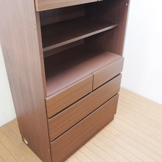 タンス チェスト オープンチェスト 幅78cm (DD06)の画像