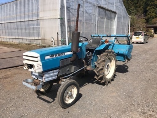 エンジン・動作良好 D1650 ミツビシ トラクター MT1600 三菱