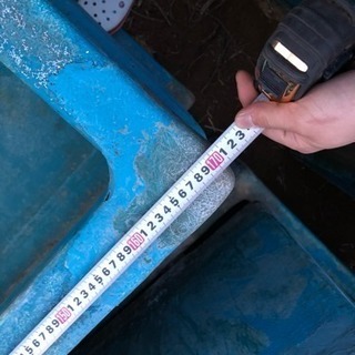 ダンベ FRP 箱 水槽 陸送タンクの画像