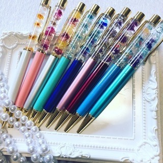大人気！ ハーバリウム  ボールペン作りませんか？