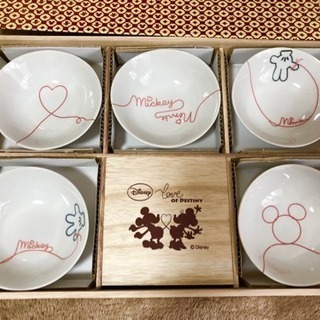 ディズニー食器 小皿5枚セット