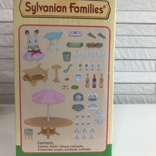 シルバニアファミリー ケーキ屋さん 海辺のバースデーパーティーの画像