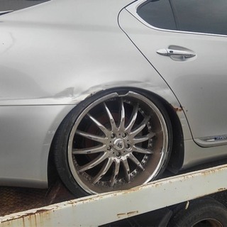 ジャンク LS600h 事故現状車の画像