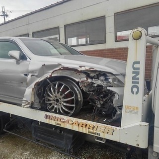 ジャンク LS600h 事故現状車の画像