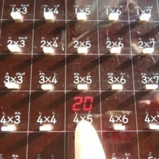 掛け算ボードの画像