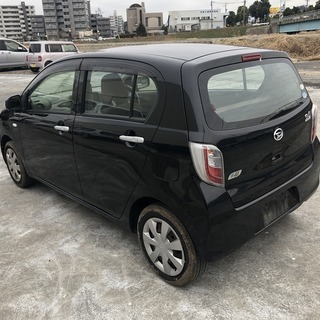 平成24年　ダイハツ　ミライース　黒色の画像