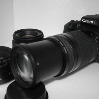 ❤️Canon EOS 8000D❤️標準！望遠！単焦点❤️トリプルレンズセット