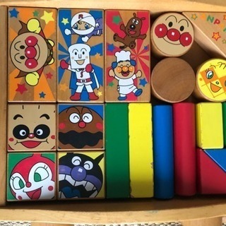アンパンマンの積み木