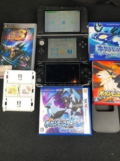 3dsLLとPSP3000とソフトセット