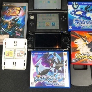 3dsLLとPSP3000とソフトセット