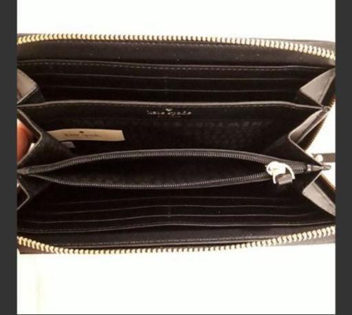 新品　未使用　超人気　kate spade　ロゴ　ケイト・スペード　長財布