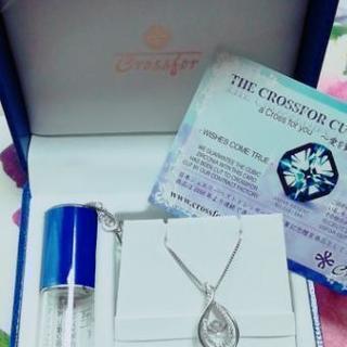 Crossfor★NY ダンシングストーン シルバー ネックレス♪クロスフォーの画像