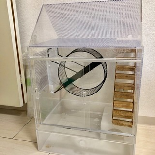 小動物用アクリルケージ