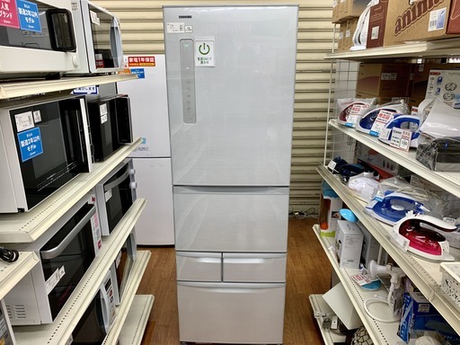 TOSHIBAの5ドア冷蔵庫