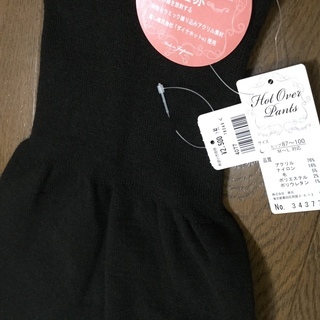 新品 厚め暖か黒レギンスタイツ