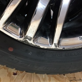 【値下げ】レクサスRX 純正 スパッタリングホイール4本の画像