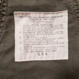 ☆美品☆ミリタリージャケット☆goa☆の画像
