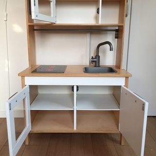 IKEA　DUKTIG おままごとキッチン（中古品） の画像