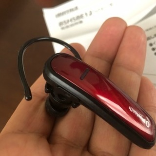 BUFFALO Bluetooth対応ヘッドセット(ワインレッド)