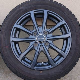 【■オートバックス◆LEBENアルミ&スタッドレス155/65R14 　2本】の出品です！