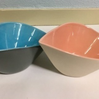 【未使用】ベトナム工芸品★バッチャン焼き★小皿５枚セット★おしゃれ★の画像