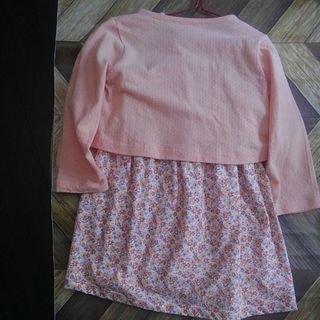 赤ちゃん服　90サイズ　春物ワンピースの画像