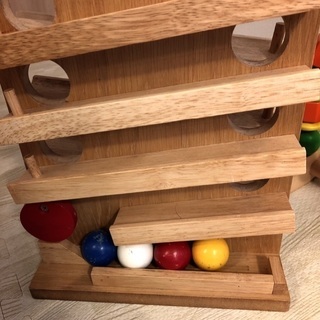 木のおもちゃ一式(ニチガン他)の画像