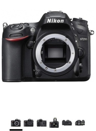 【新品】Nikon デジタル一眼レフカメラ D7200 ニコン　ボディ