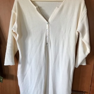 ハニカムワッフルワンピース YardPlusの画像