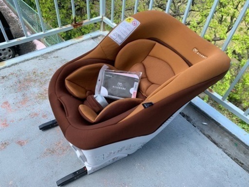エールベベ☆チャイルドシート ISOFIX☆キュートフィックス☆AIB751☆キャラメルタルト☆清掃済み☆