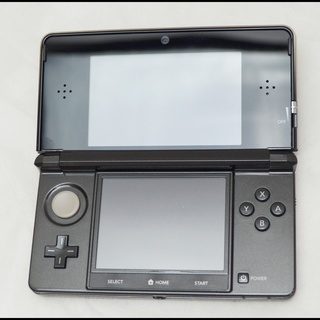 中古 任天堂 3DS コスモブラック 本体 ニンテンドー 黒 クロの画像