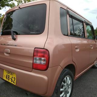 車検33/4！2年付！ラパンLシャーベットオレンジM！ ナビ！乗って帰れます！の画像
