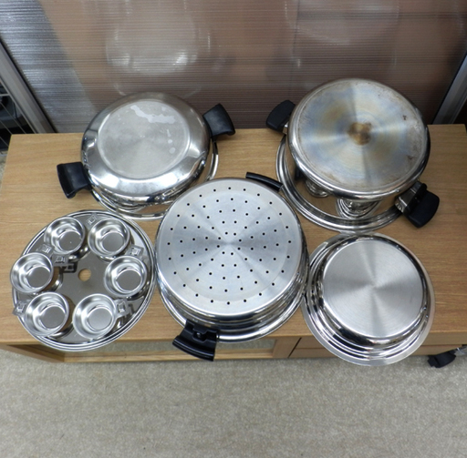 PayPay対応 アムウェイ シチューパンセット 6L クィーンクックウェア QUEEN AMWAY IH対応 札幌市西区西野