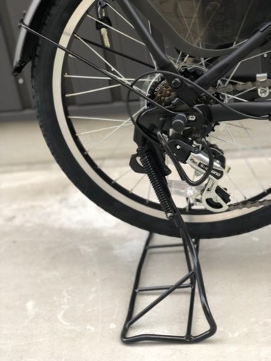 売切◆新車☆2019モデル◆40%off以下！☆bAA適合 子供乗せ自転車　ママフレロック206　6段変速 オートライト 艶消しブラック 3年間盗難補償付き （